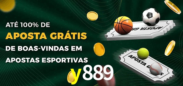 y889 Ate 100% de Aposta Gratis